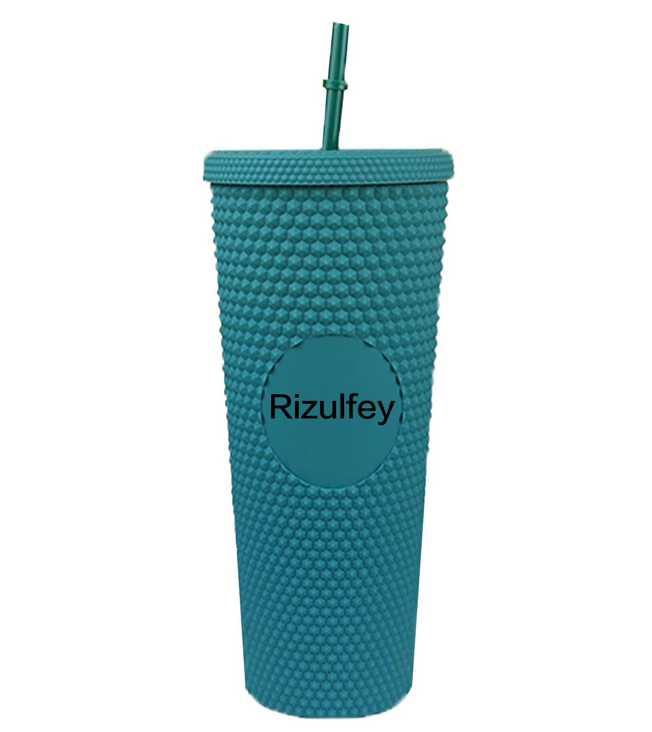 Reusable Iced Coffee Cup (24 Oz/Venti), Leak Proof and Double Wall  Insulated Iced Coffee Tumbler, Come with Reusable Plastic and Metal Straws  and